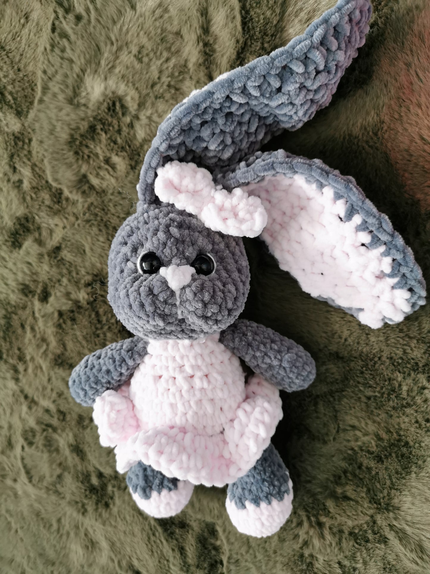 Handmade Amigurumi Plush Bunny Toy