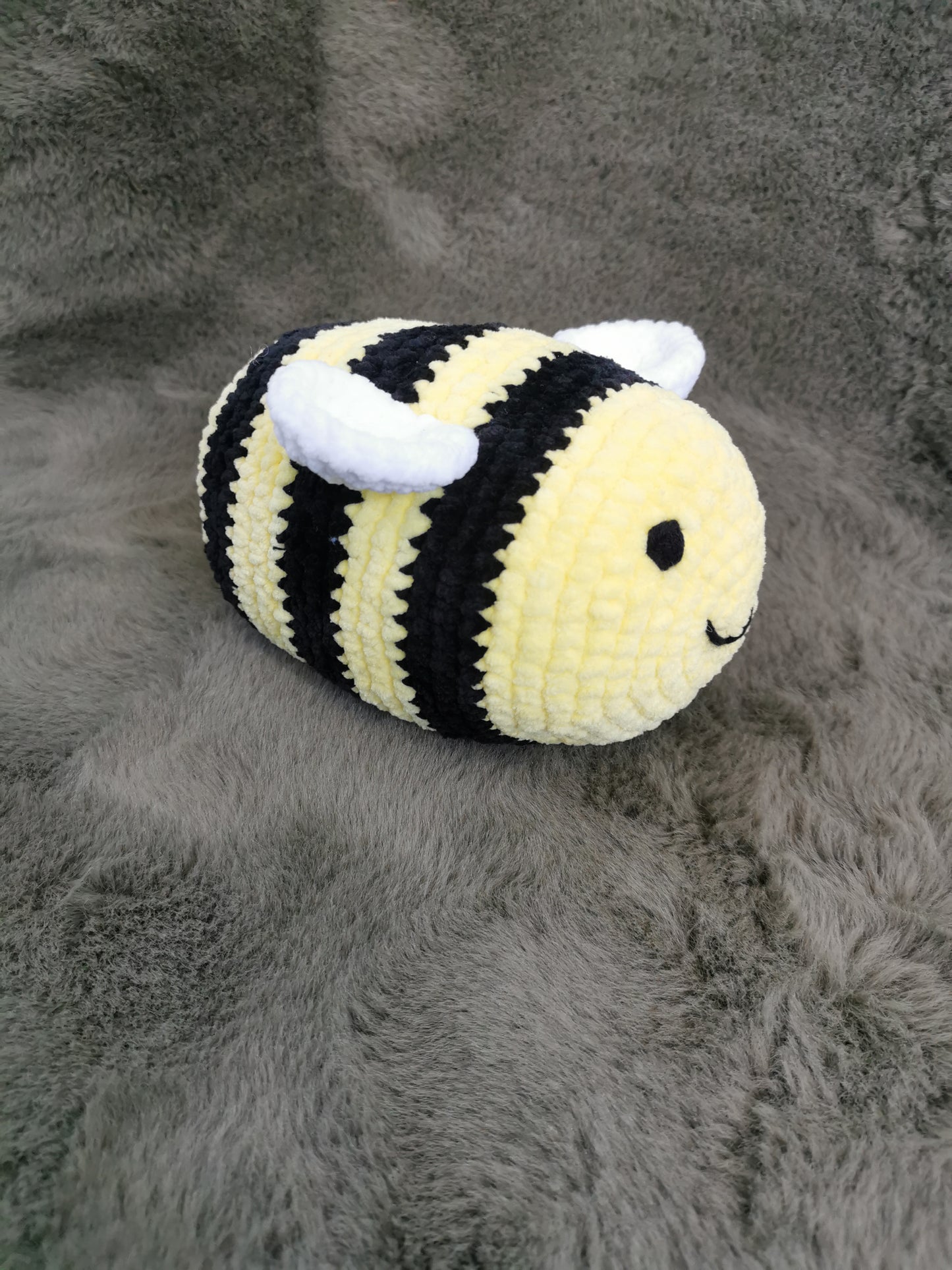 Handmade Amigurumi Plush Bumble Bee Toy