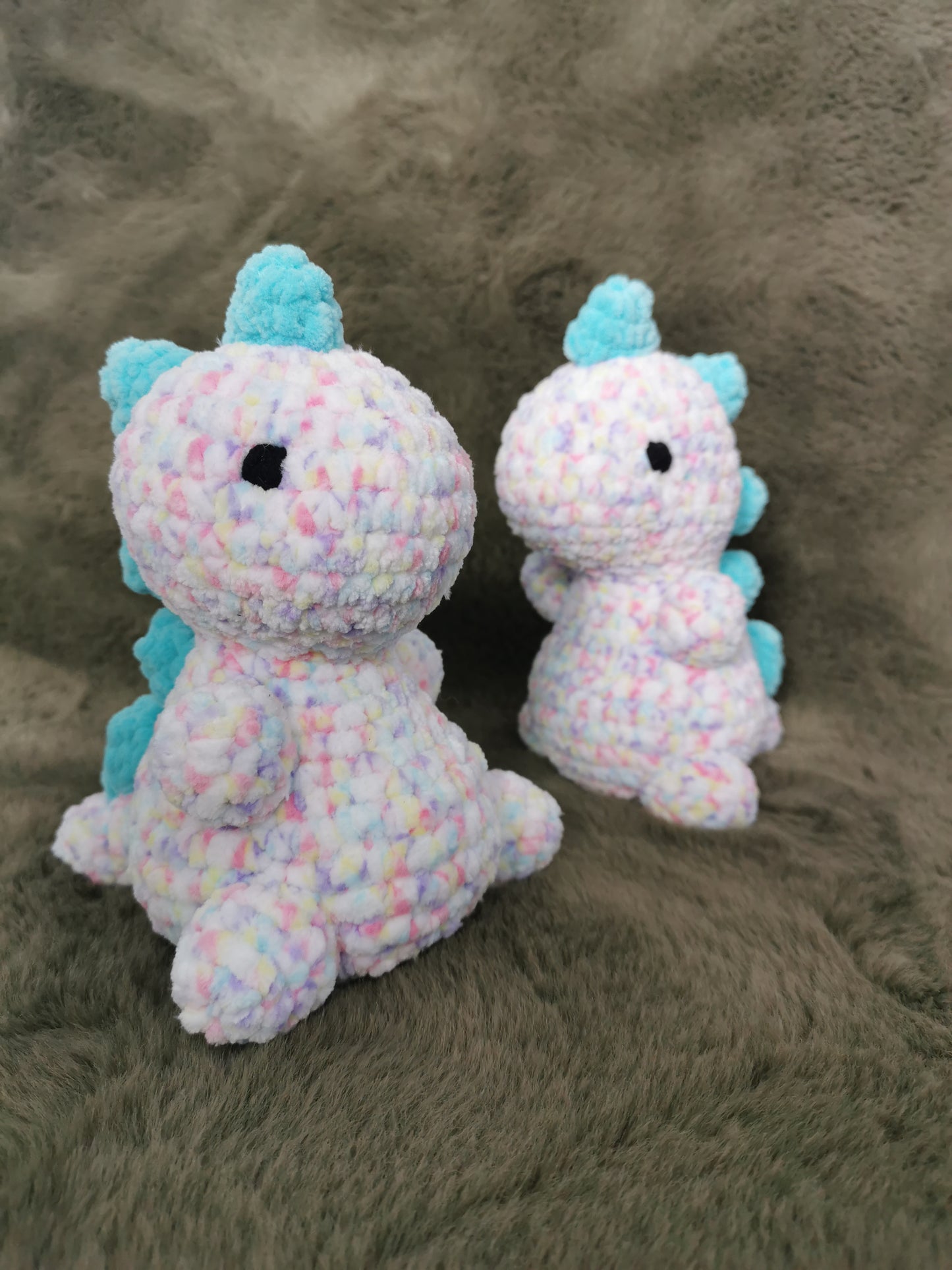 Handmade Amigurumi Plush T-Rex Dinosaur Toy