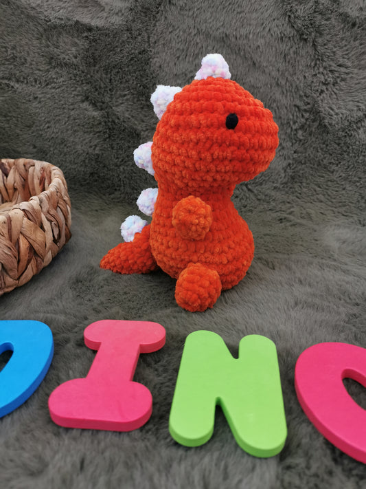 Handmade Amigurumi Plush T-Rex Dinosaur Toy