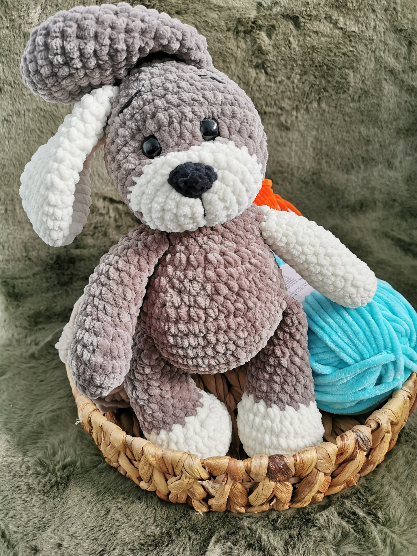 Handmade Amigurumi Plush Dog - Made to order