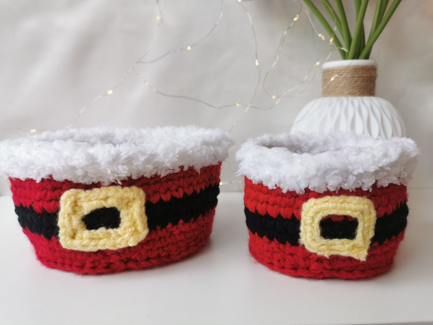 Handmade Christmas Decoration Baskets