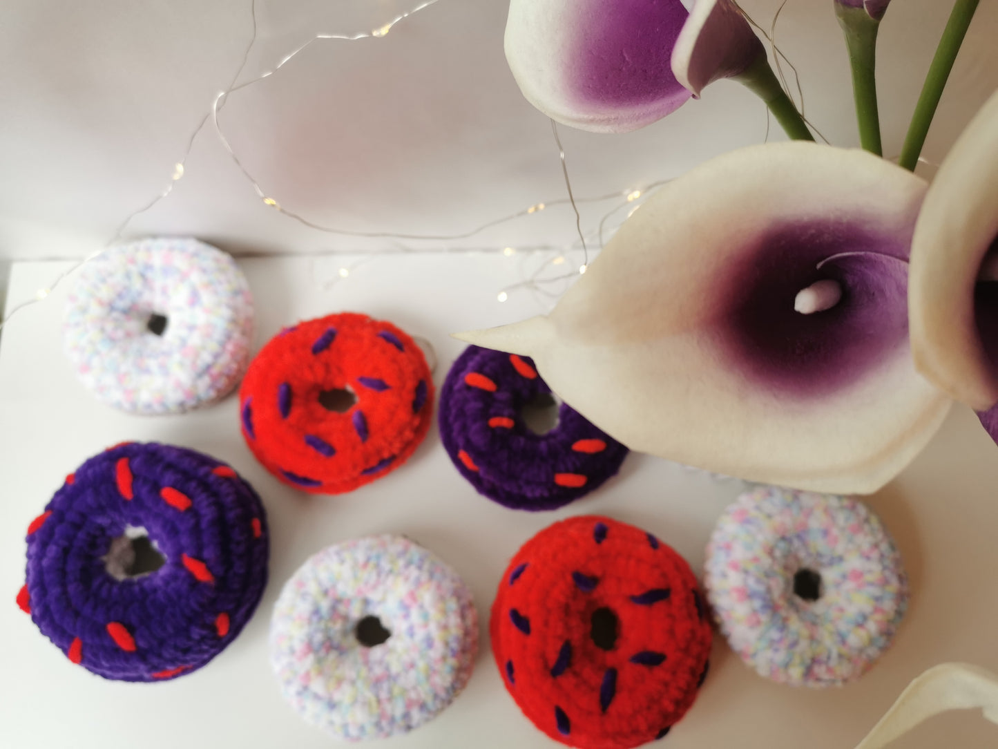 Plush Donut Keyring